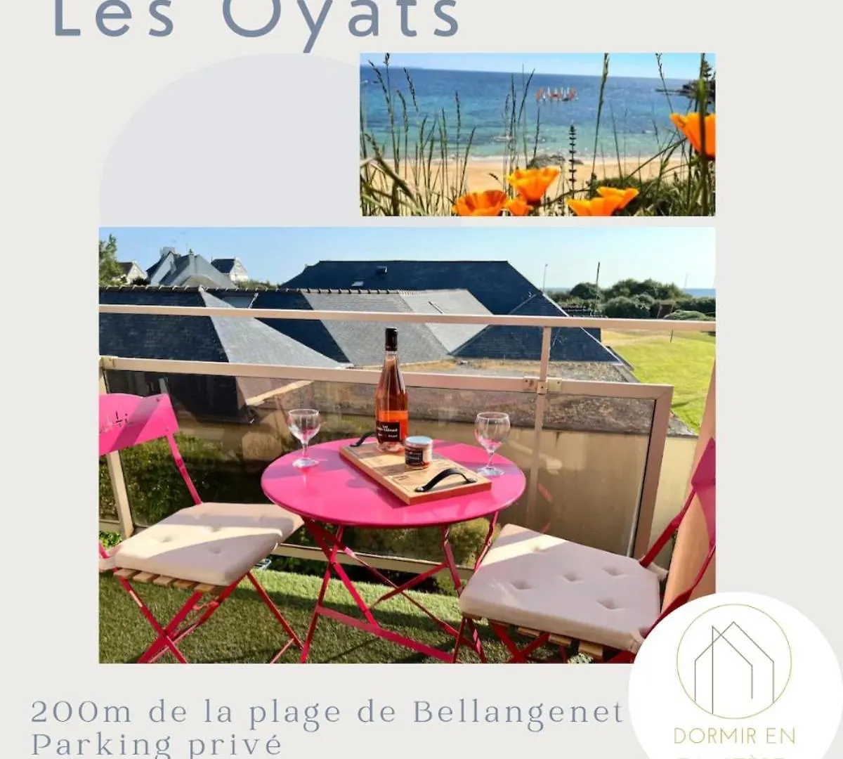 Les Oyats, Vue Sur Mer, Parking, Gr34 Clohars-Carnoët